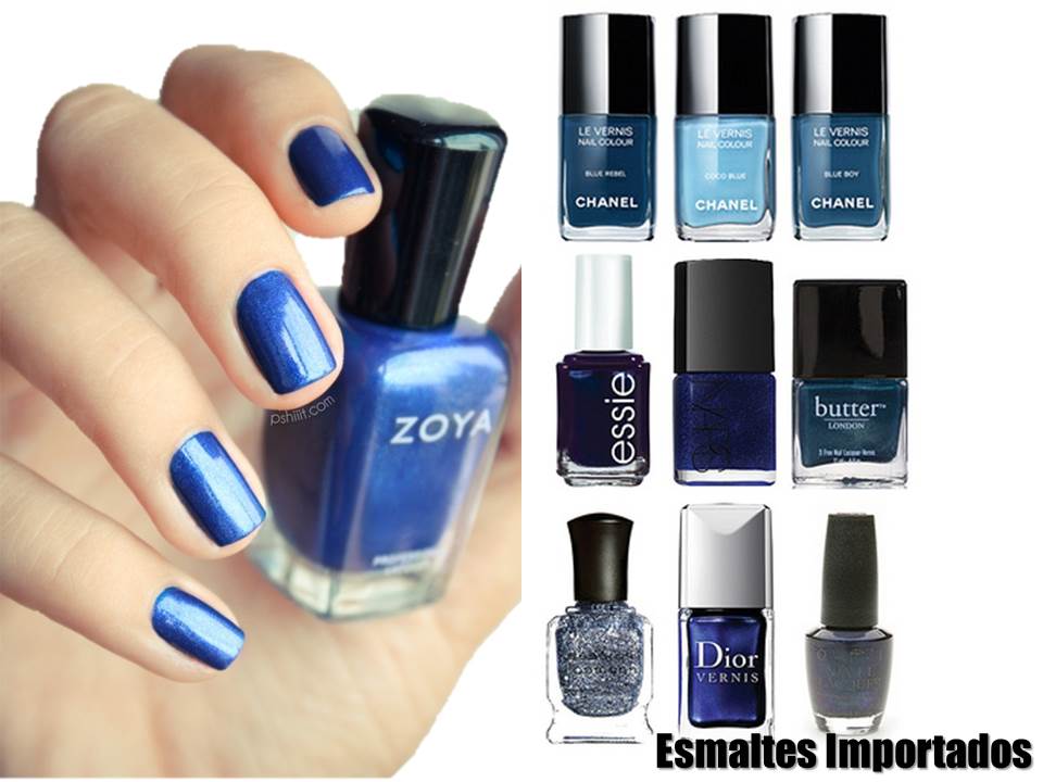 Esmalte azul